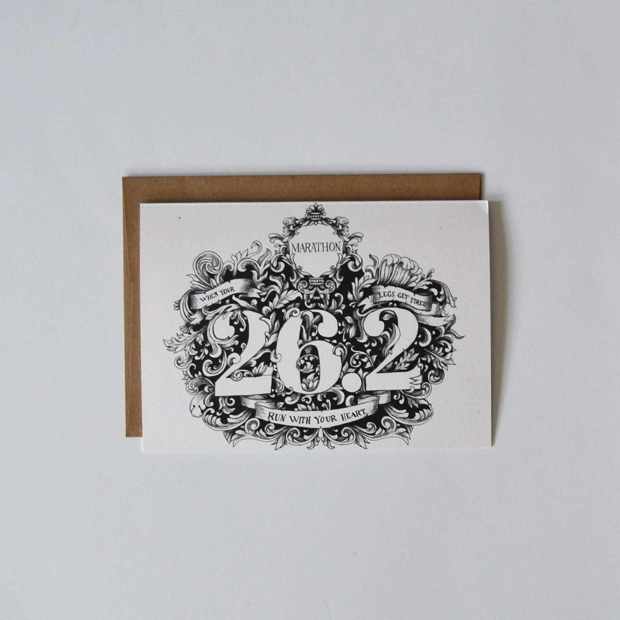 26.2 Marathon Card