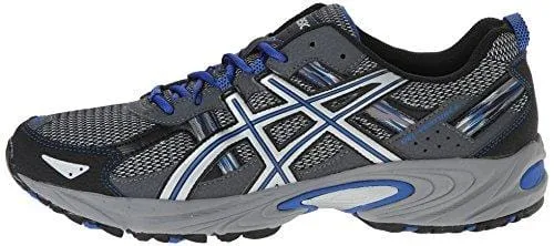 ASICS Men's Gel-Venture 5-M, Silver/Light Grey/Royal, 9.5 M US