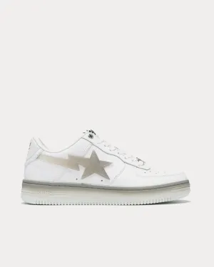Bape Sta #5 White / Grey Low Top Sneakers