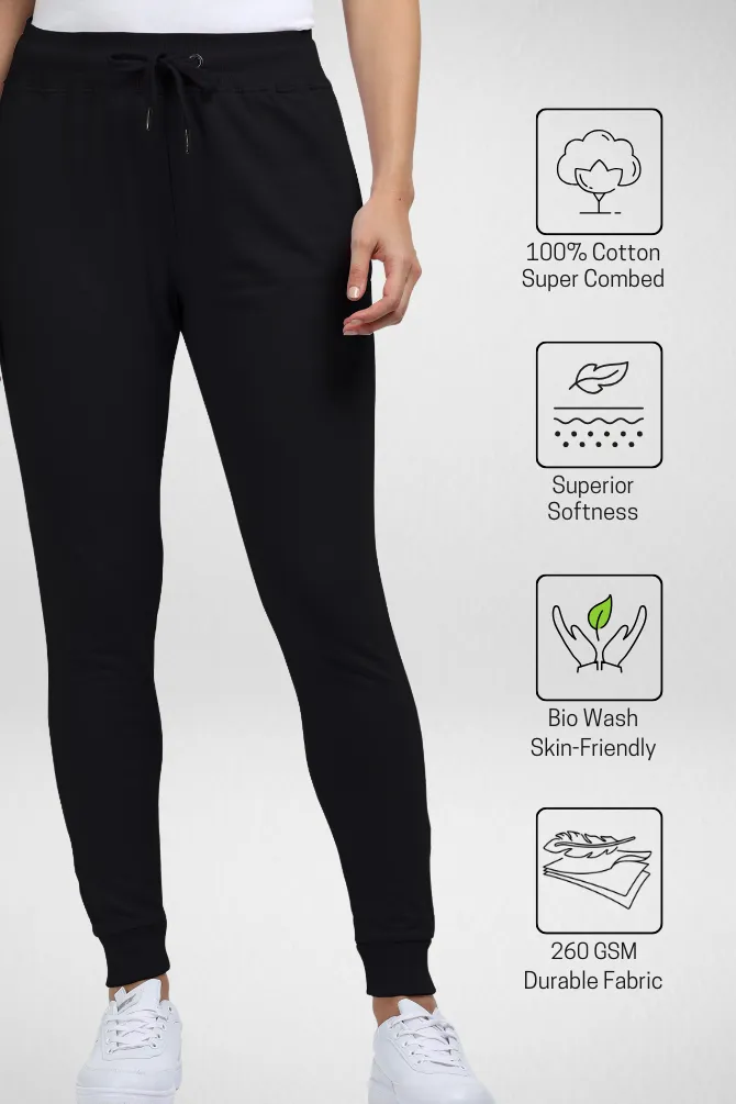 Black Jogger For Women