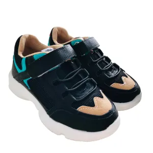 Boy Mesh-Suede Sneakers