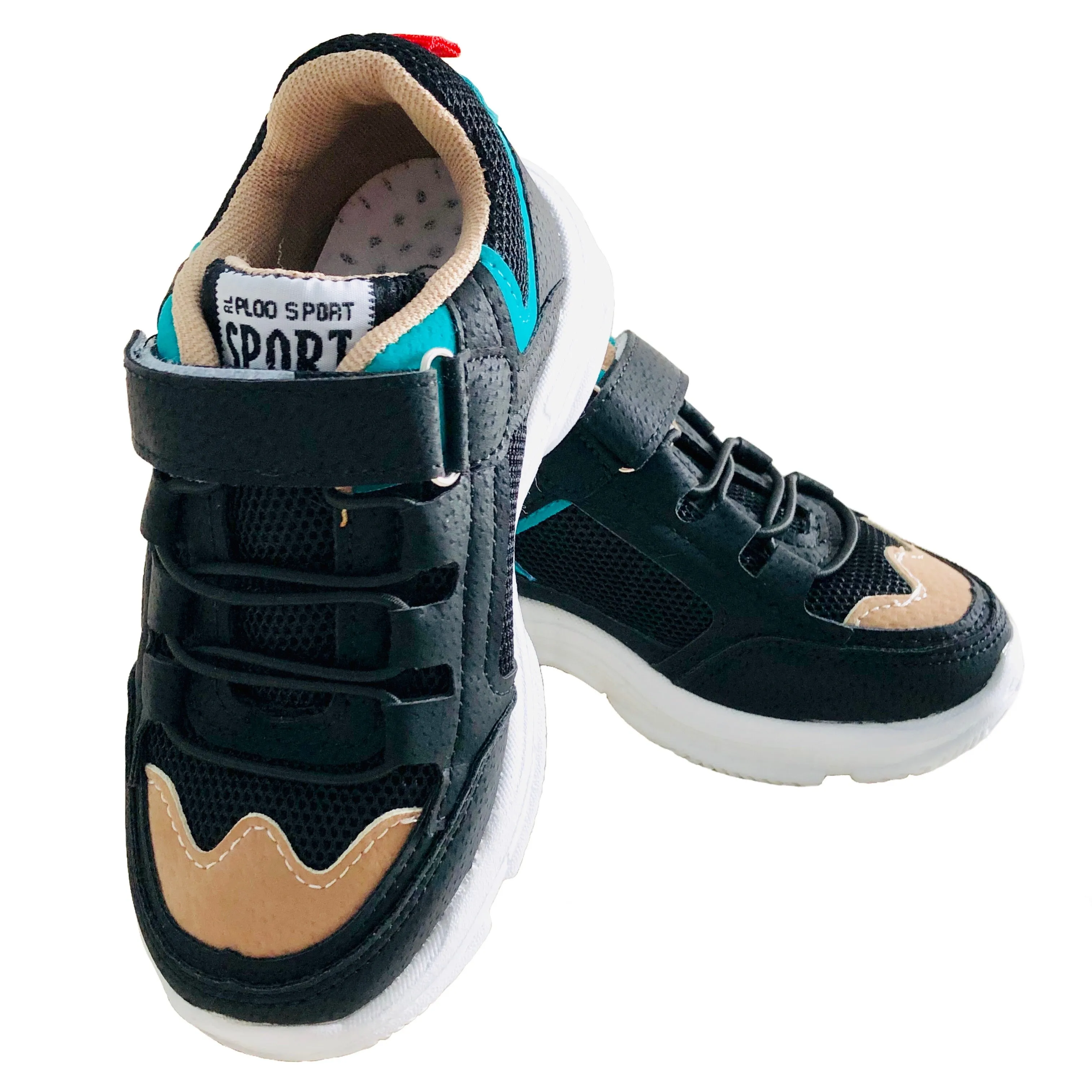 Boy Mesh-Suede Sneakers