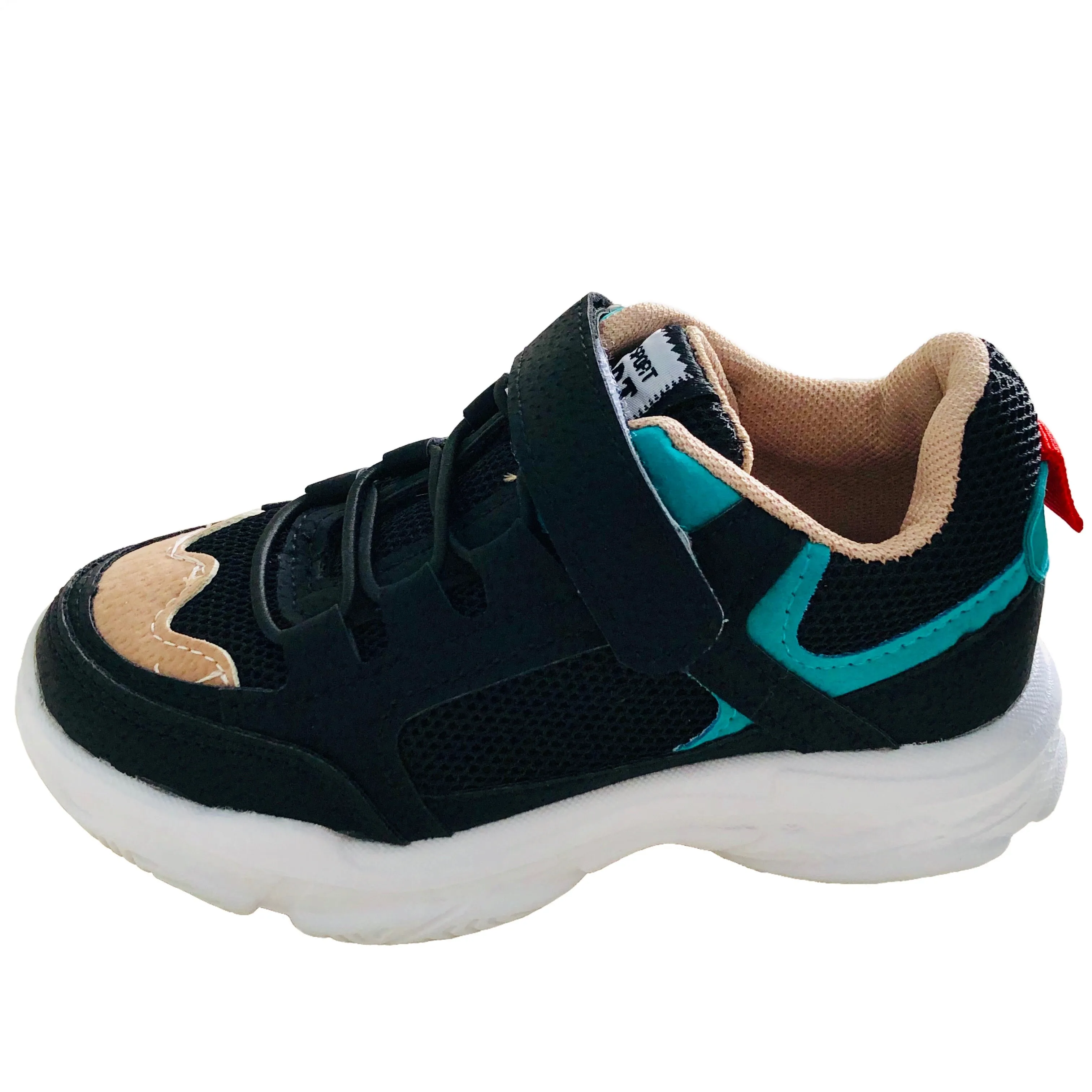 Boy Mesh-Suede Sneakers