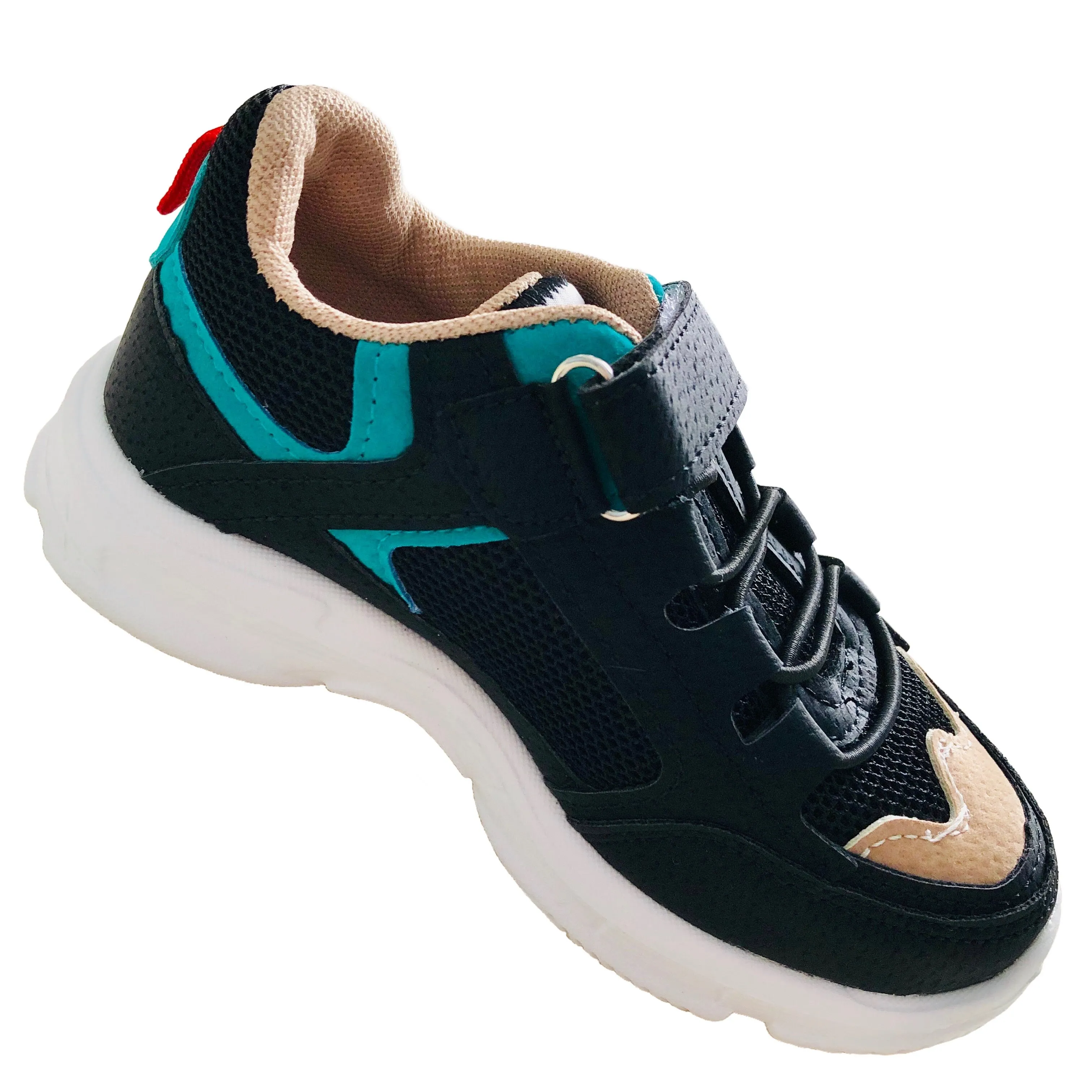 Boy Mesh-Suede Sneakers