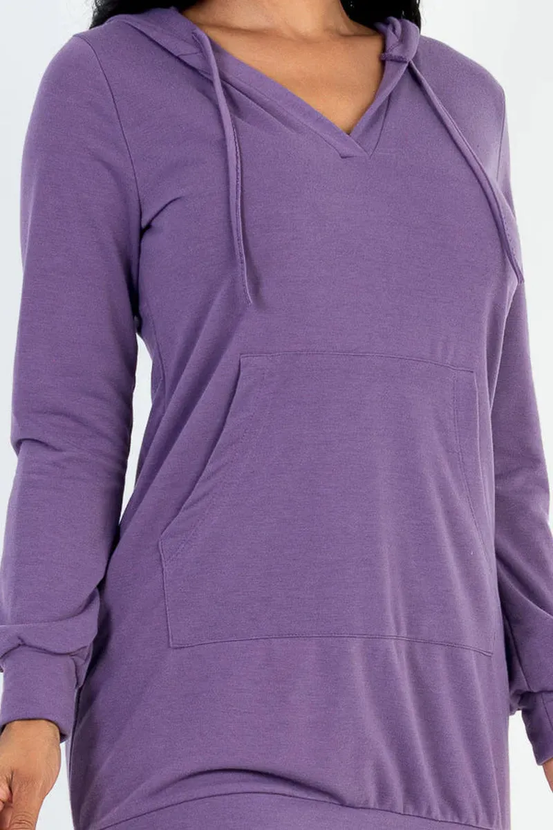 Capella French Terry Hoodie Dress