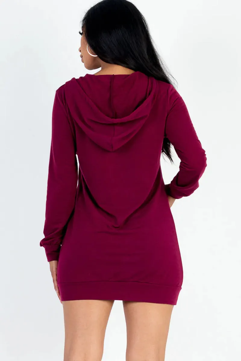 Capella French Terry Hoodie Dress