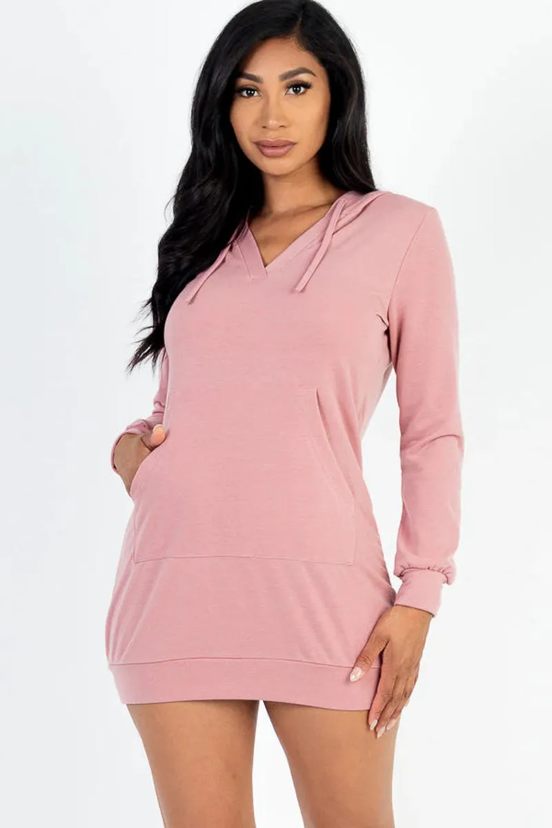 Capella French Terry Hoodie Dress
