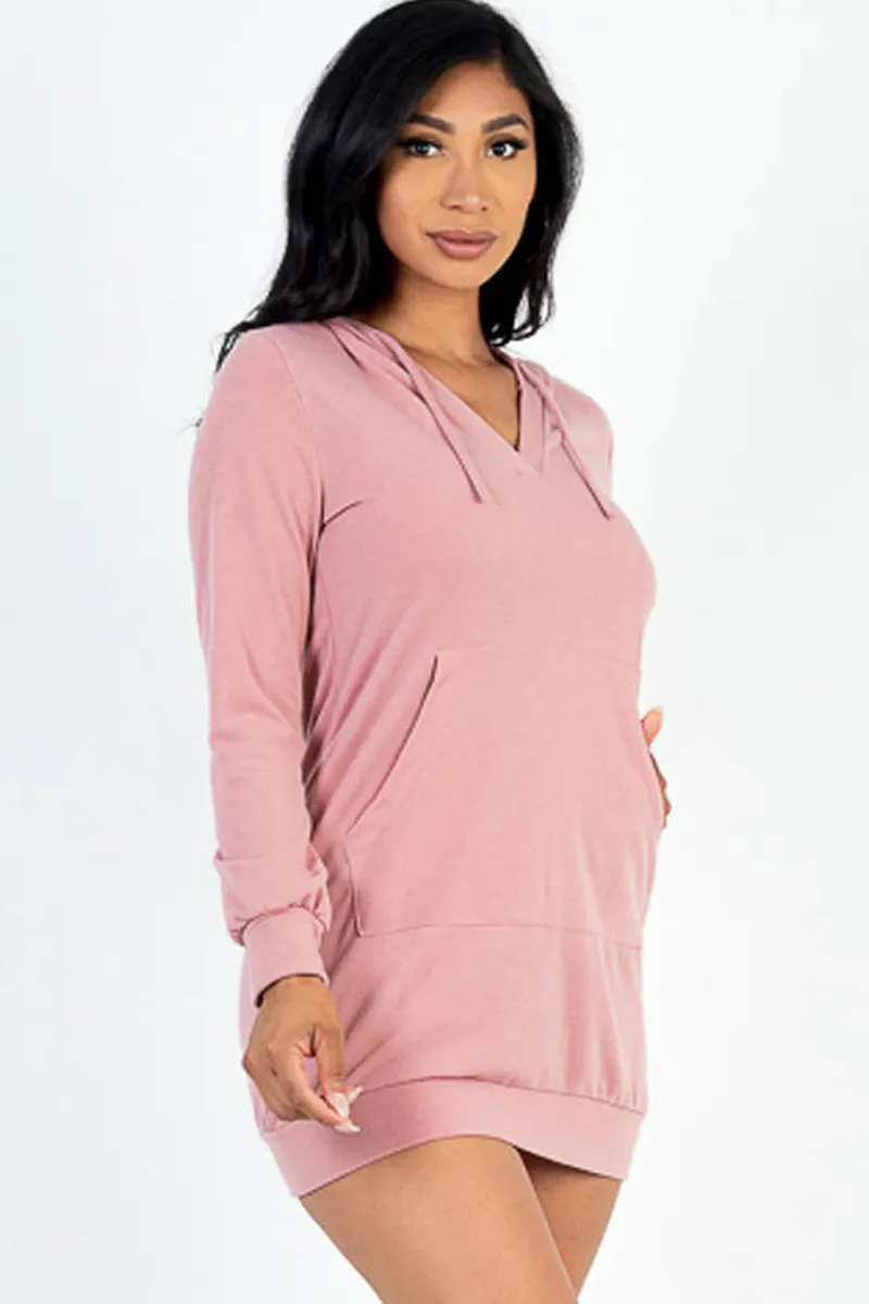 Capella French Terry Hoodie Dress