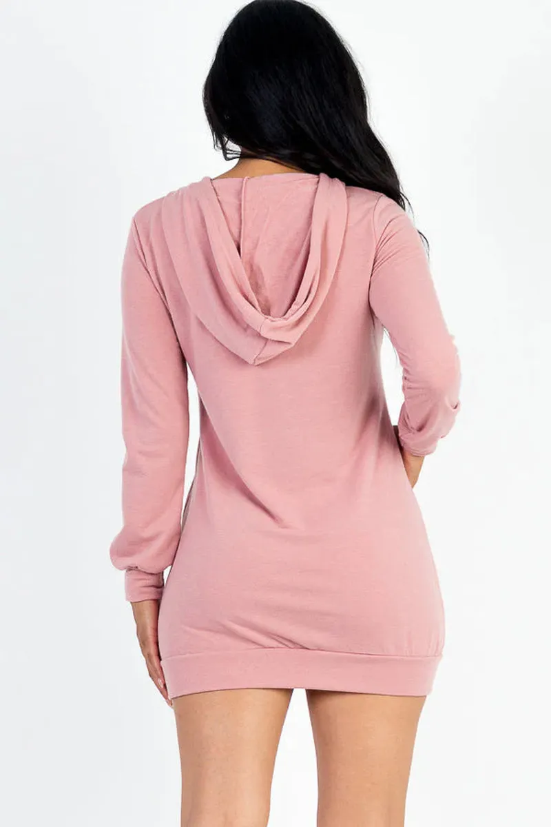 Capella French Terry Hoodie Dress