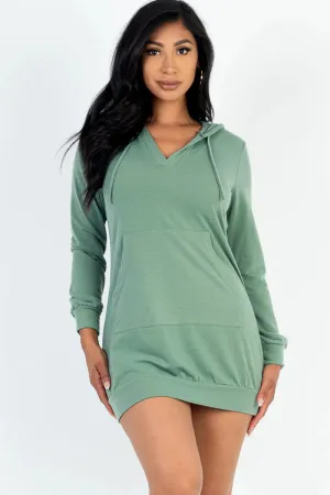 Capella French Terry Hoodie Dress