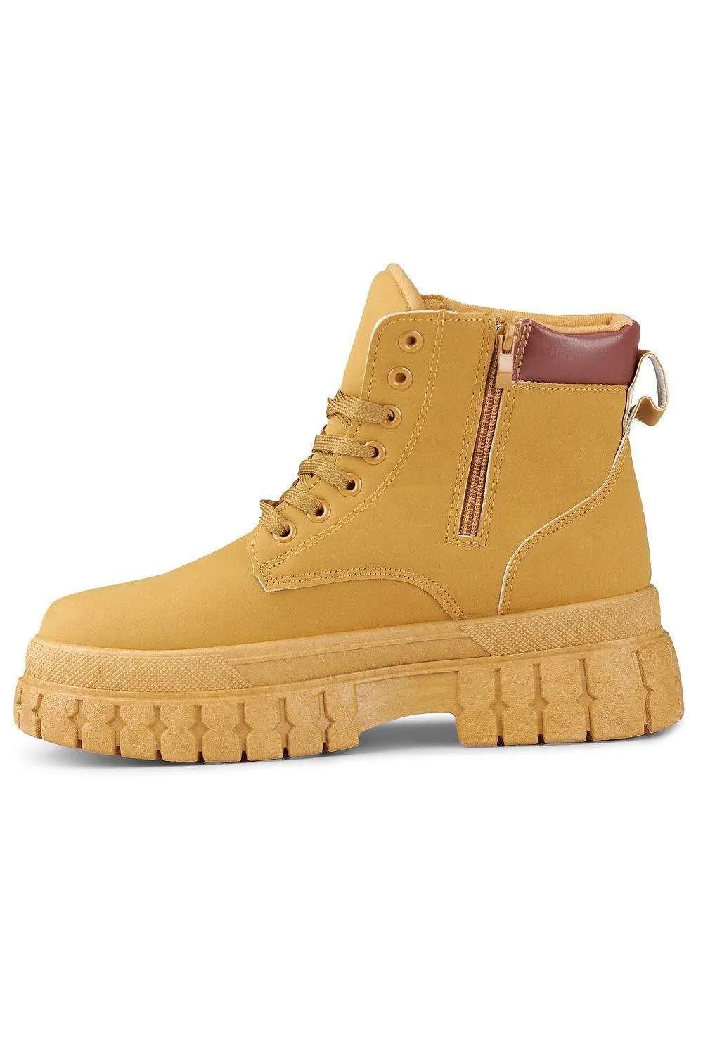 Chic Eco-Friendly Ankle Boots with Comfortable Textile Insole