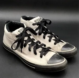Converse Men's All-Star Chuck Taylor Black Gray High-Top Athletic Shoes - Sz 10