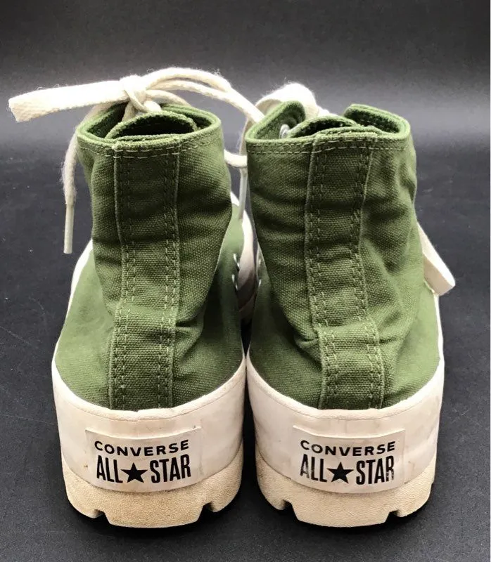 Converse Women's CTAS Lugged Platform 567163C Green Athletic Shoes - Size 9