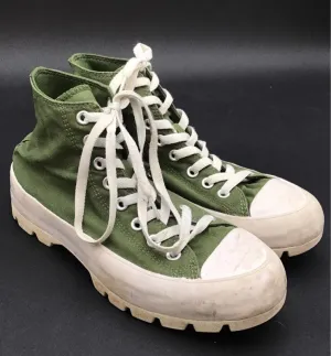 Converse Women's CTAS Lugged Platform 567163C Green Athletic Shoes - Size 9