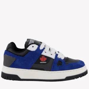 Dsquared2 Girls Sneakers Cobalt Blauw