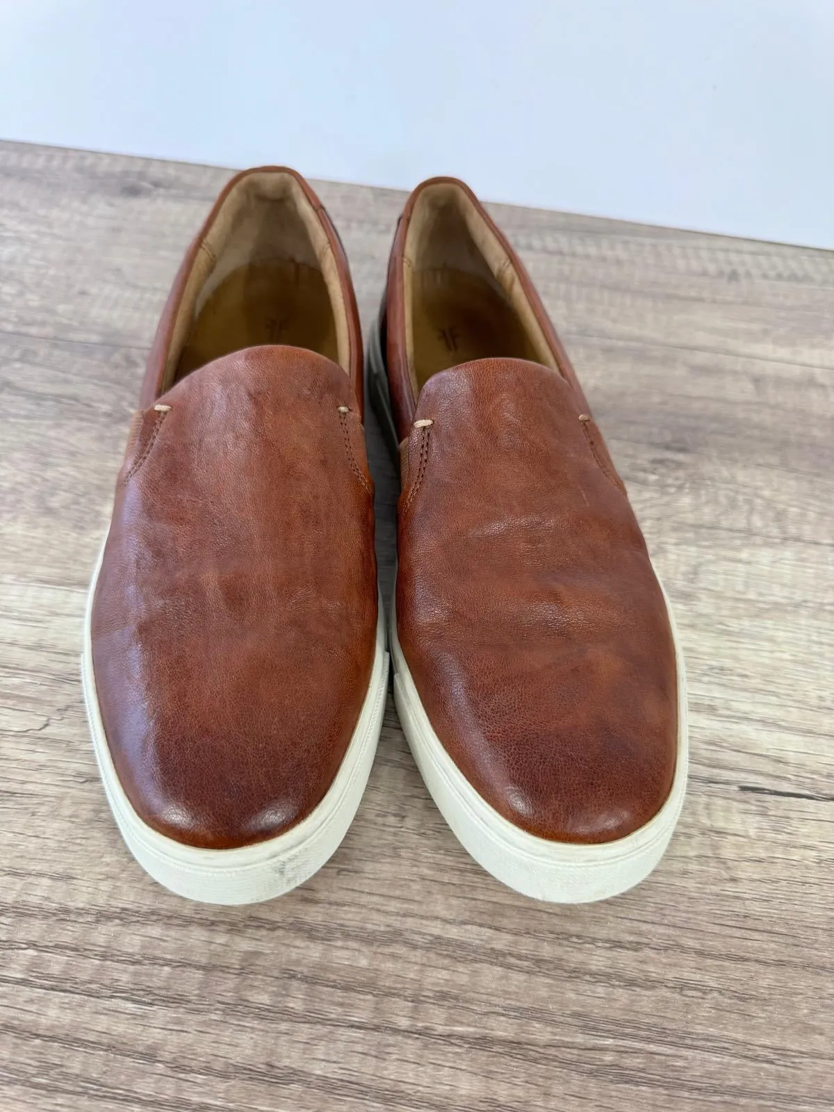 FRYE IVY SLIP-ON SNEAKERS BROWN