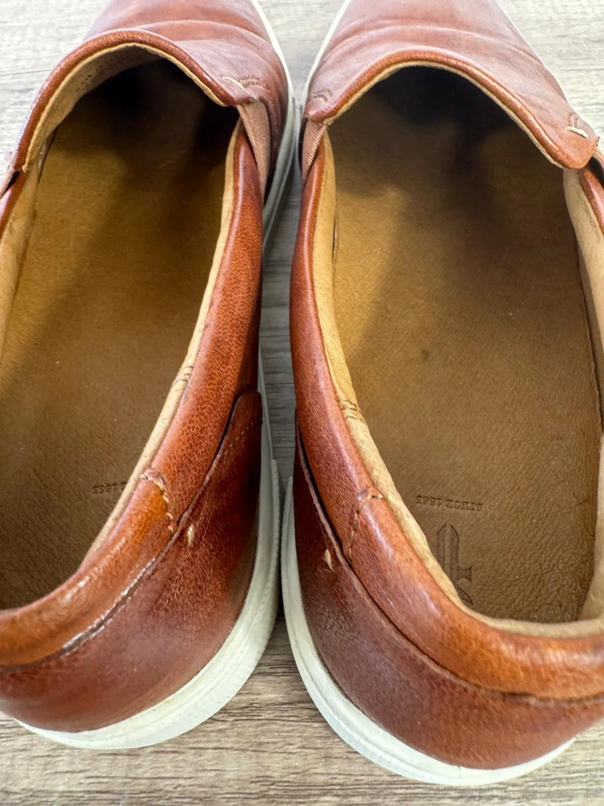 FRYE IVY SLIP-ON SNEAKERS BROWN