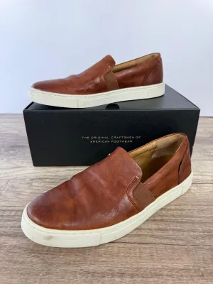 FRYE IVY SLIP-ON SNEAKERS BROWN