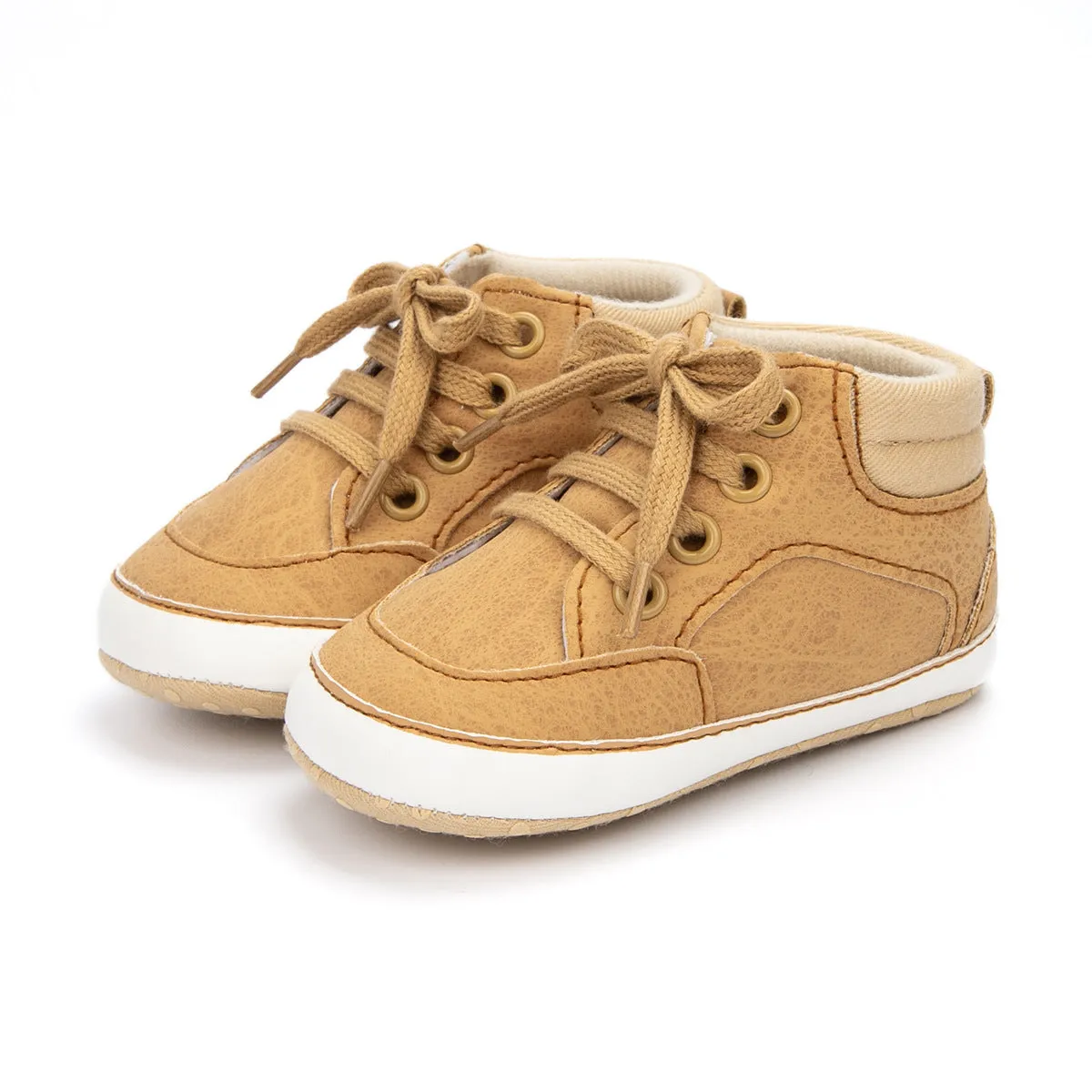 High-top Soft Soled Baby Shoes for 0-1 Years Old Toddler