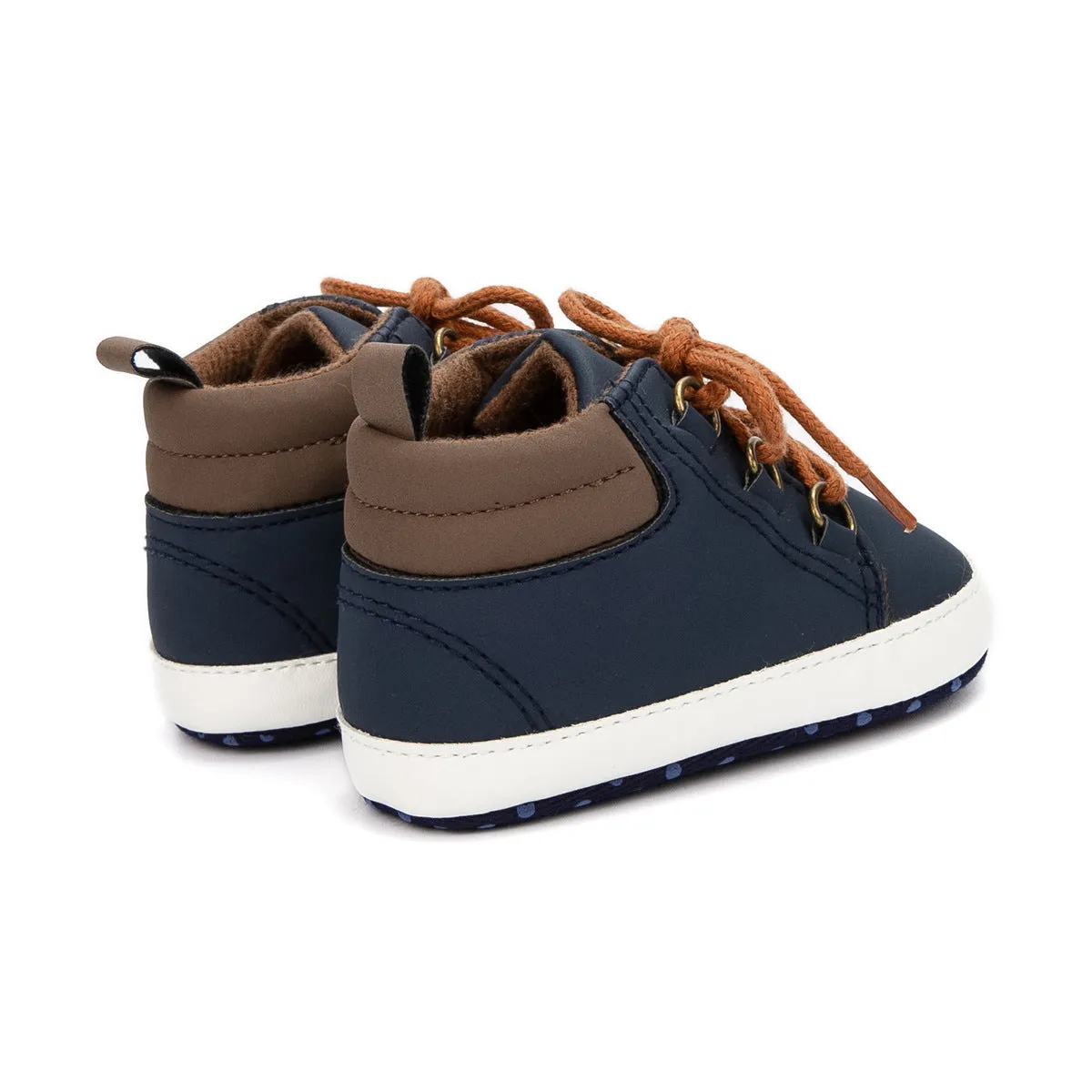 High-top Soft Soled Baby Shoes for 0-1 Years Old Toddler