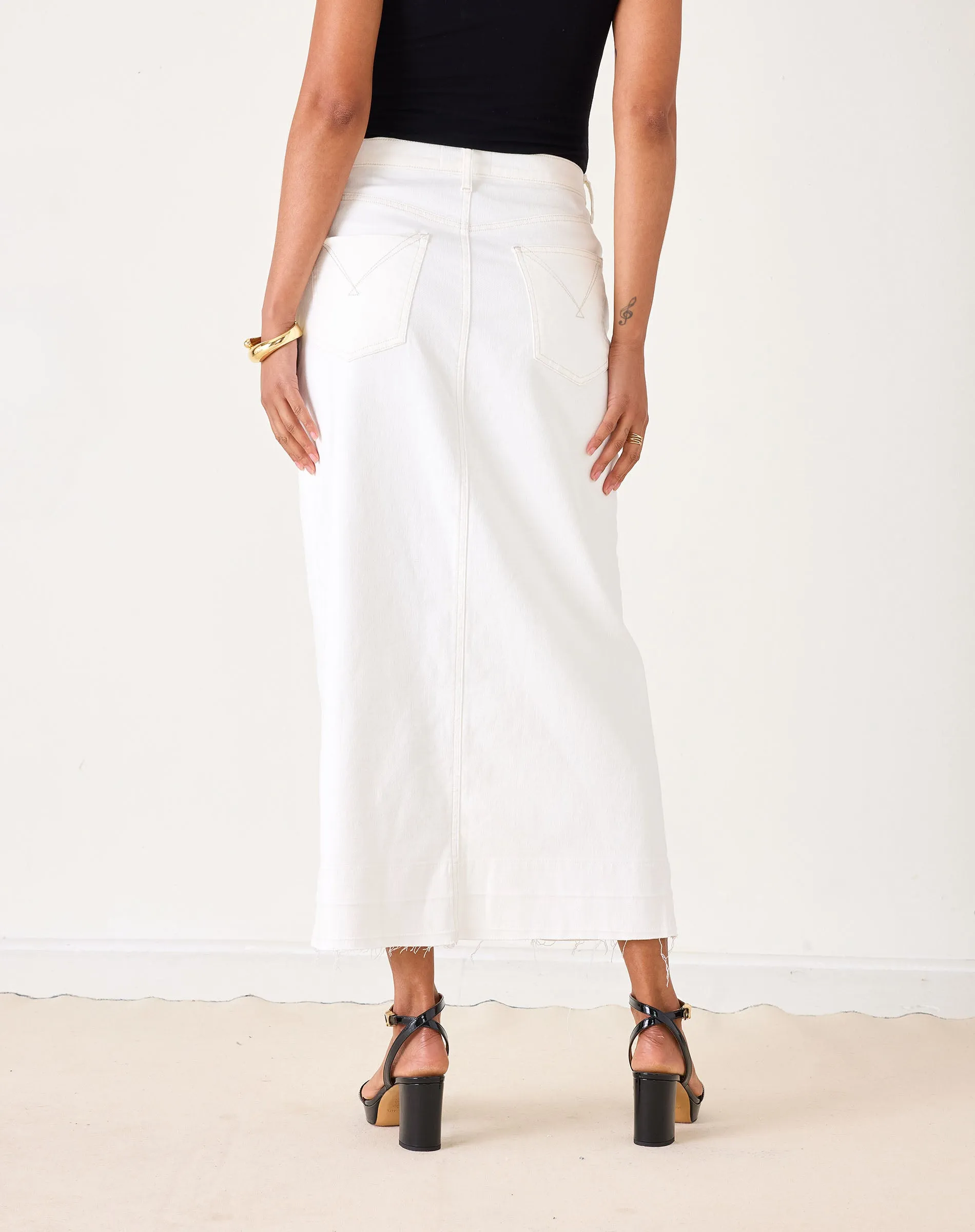 Hopper Denim Maxi Skirt
