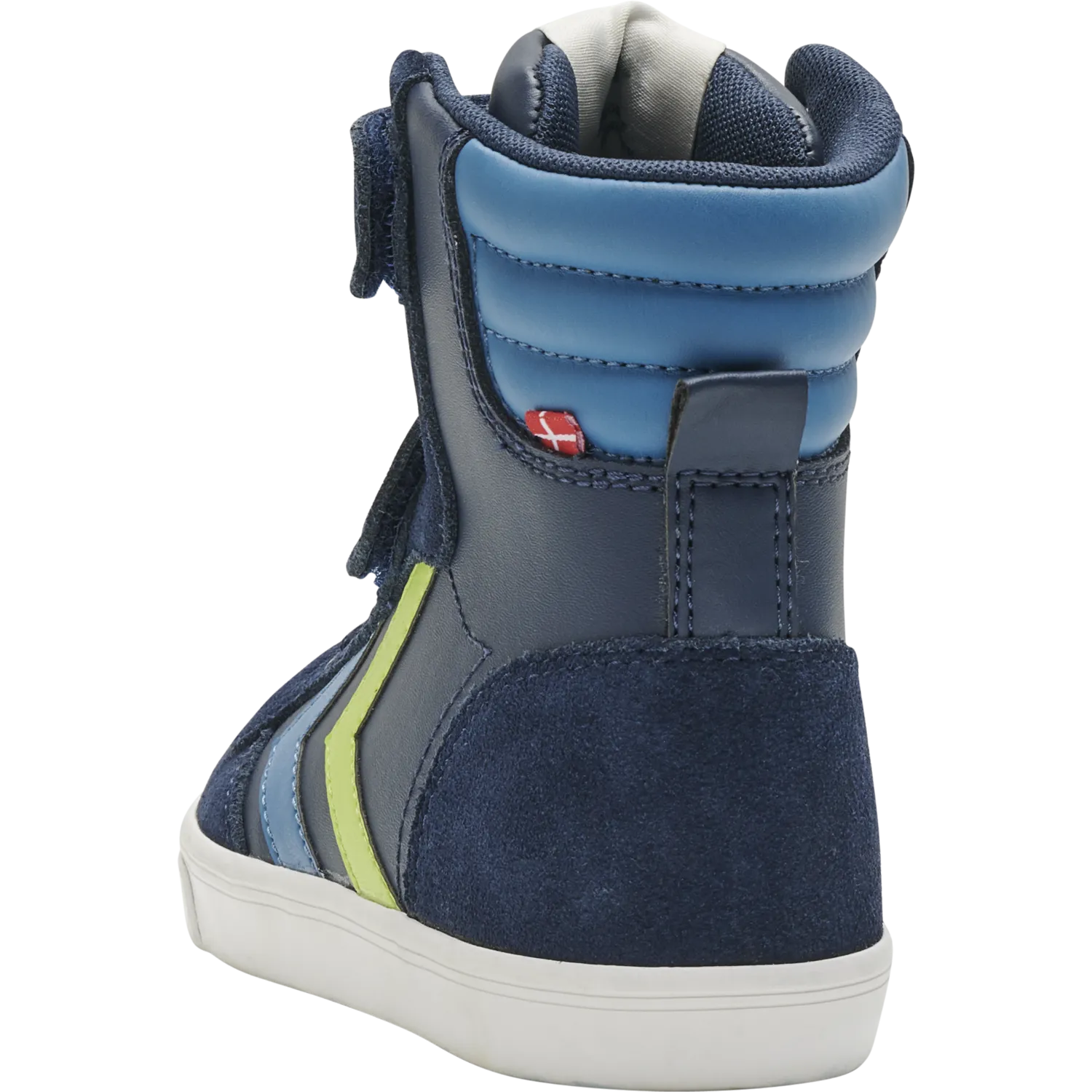 Hummel Kids Hi Top Trainers | Slimmer Stadil | Black Iris