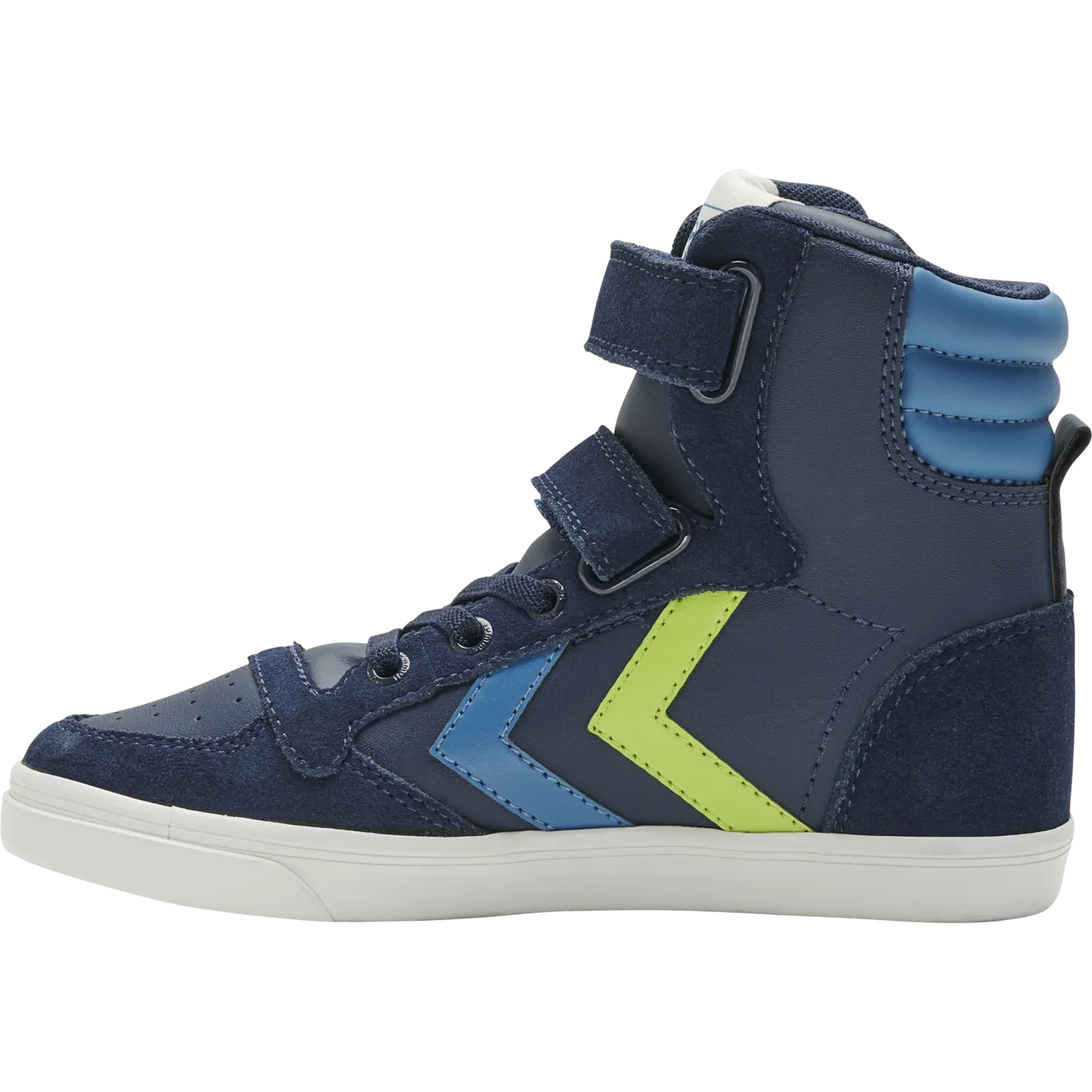 Hummel Kids Hi Top Trainers | Slimmer Stadil | Black Iris