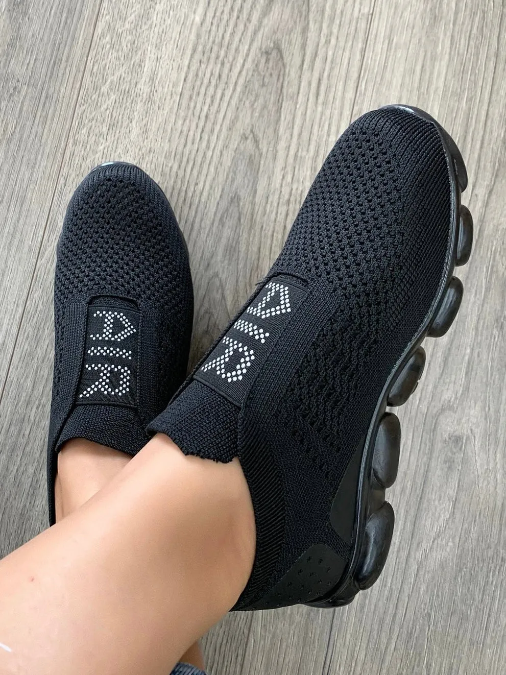 Infinite Styles Men Slip On Air Sport Shoes (Only Size  46/13)