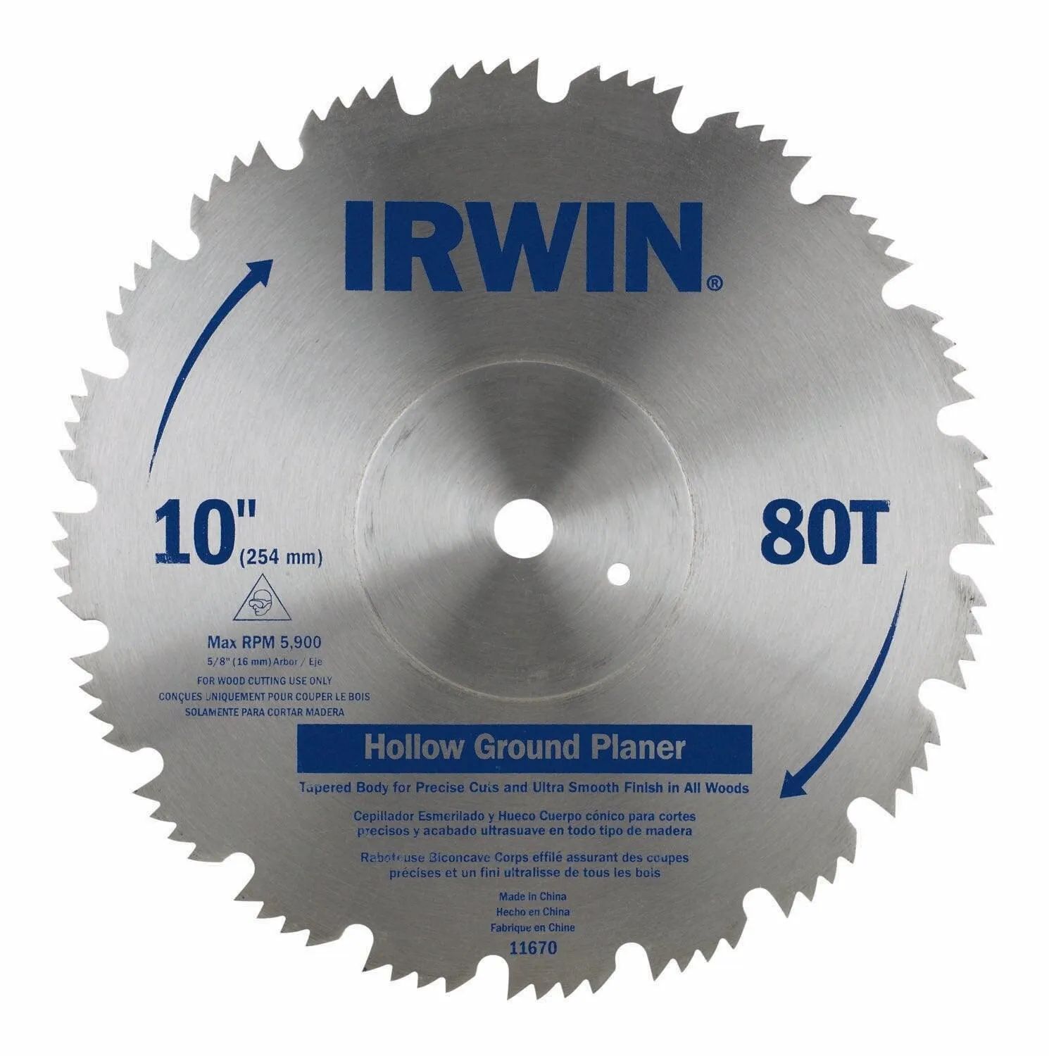 Irwin Tools Marathon Carbide Table/Miter Circular Blade
