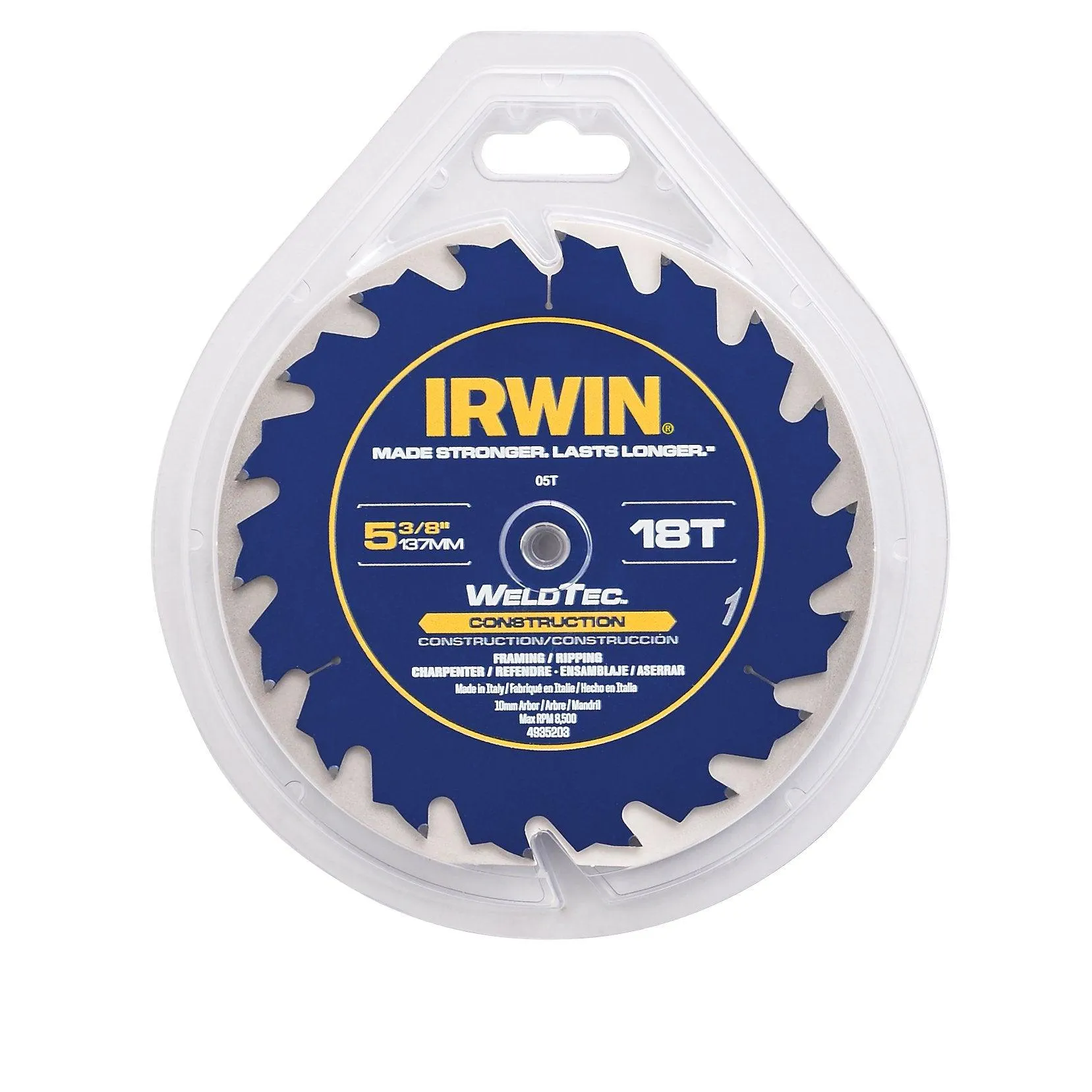 Irwin Tools Marathon Carbide Table/Miter Circular Blade