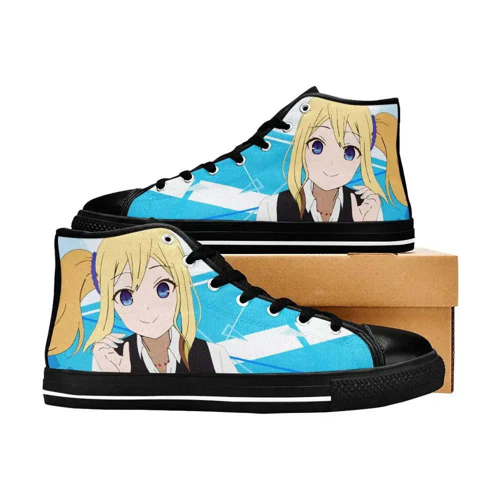 Kaguya sama Love is War Ai Hayasaka Shoes High Top Sneakers for Kids and Adults