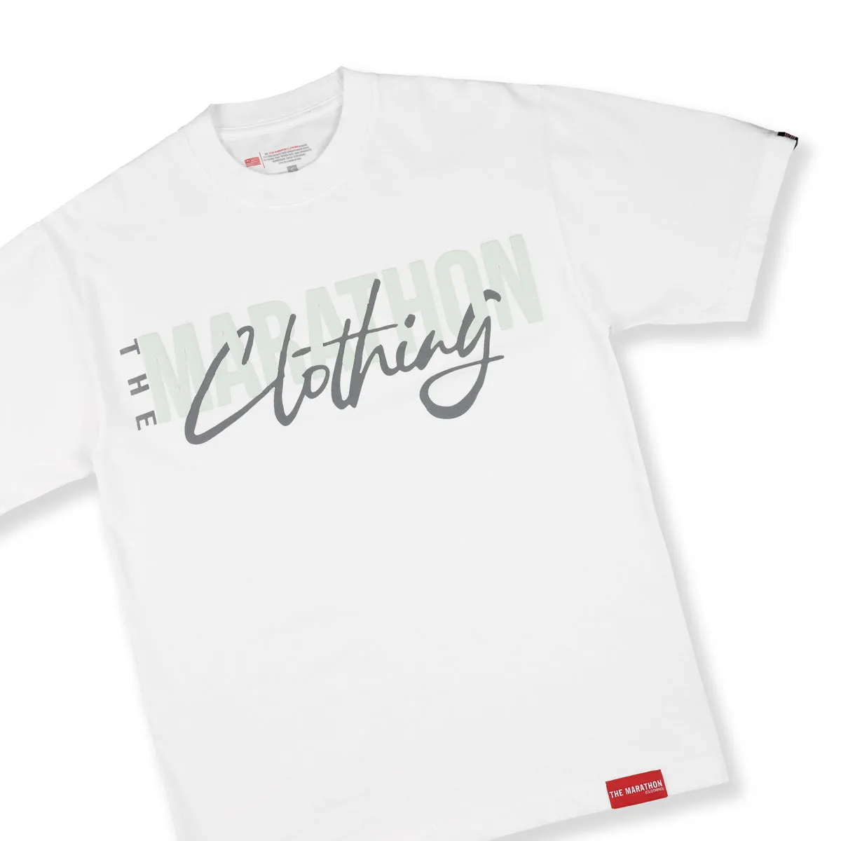 Marathon Clothing Interlock T-Shirt - White