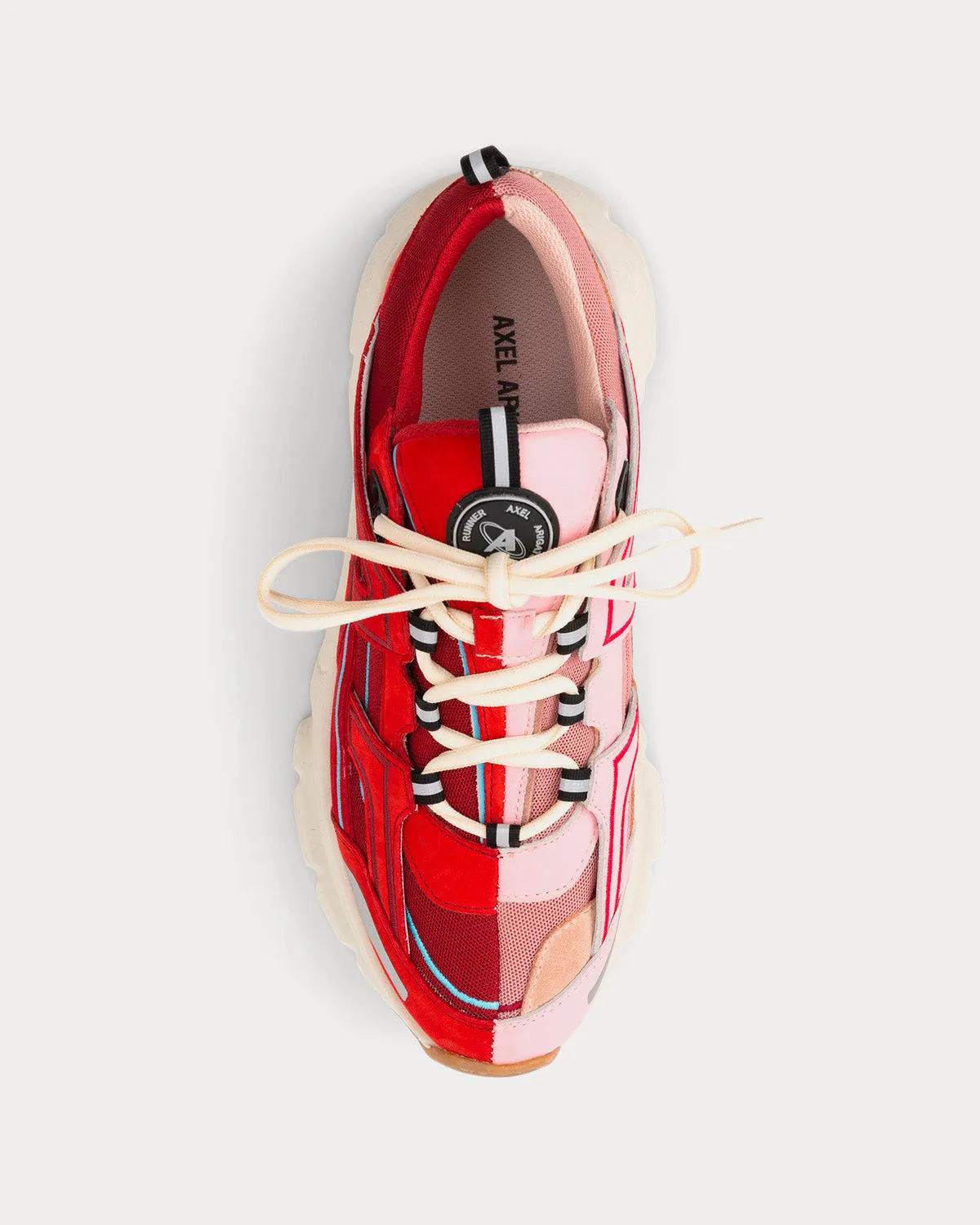 Marathon R-Trail 50/50 Red / Pink Low Top Sneakers