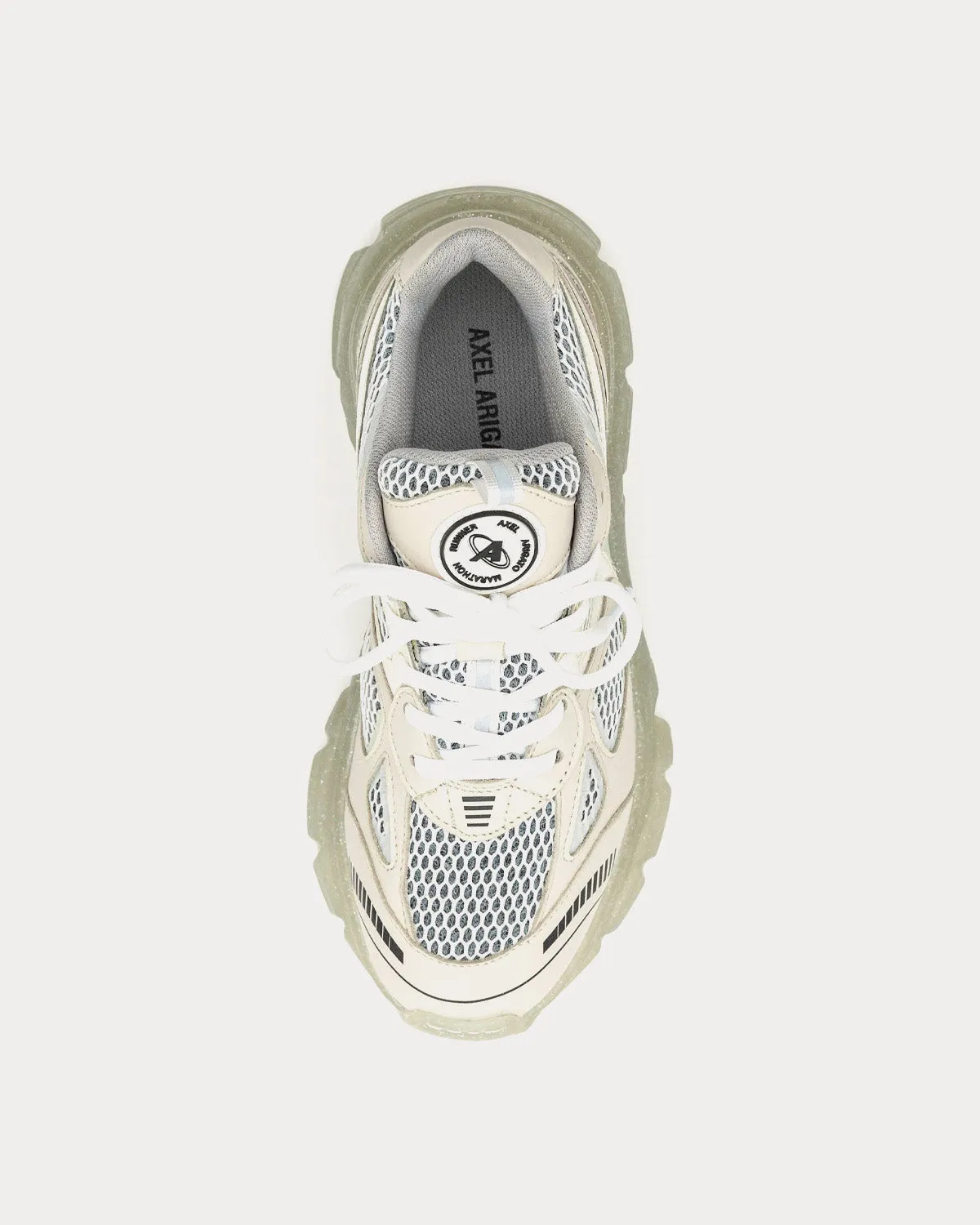 Marathon Runner Cremino / Glitter Low Top Sneakers