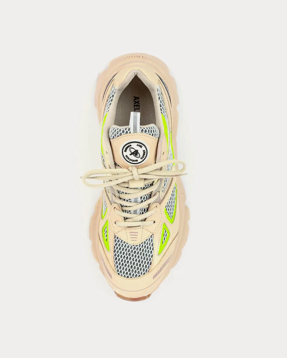 Marathon Runner Yellow / Neon Low Top Sneakers