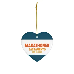 Marathoner Ornament - Sacramento