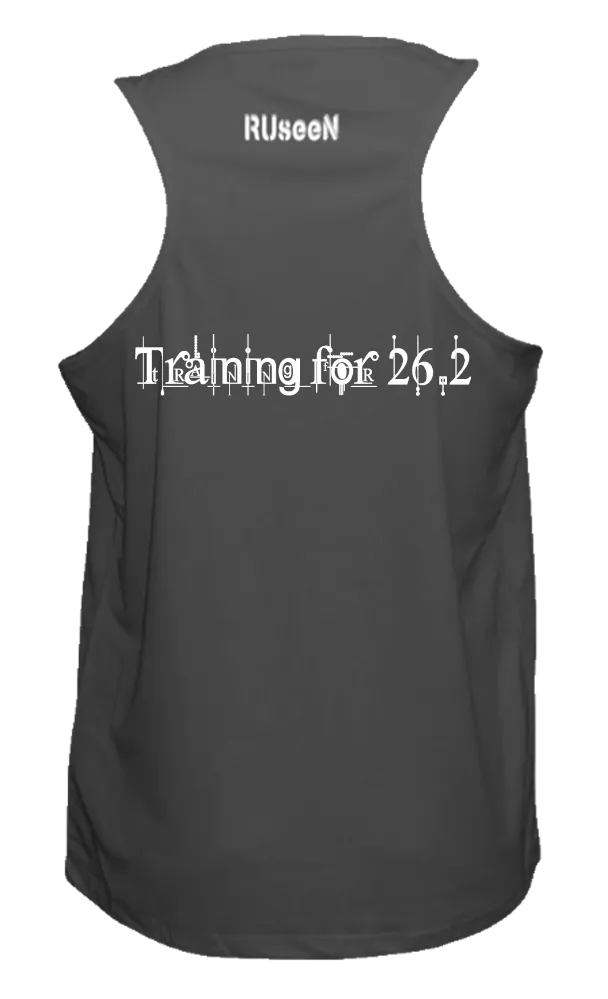 Men's Reflective Tank Top - Training for 26.2
