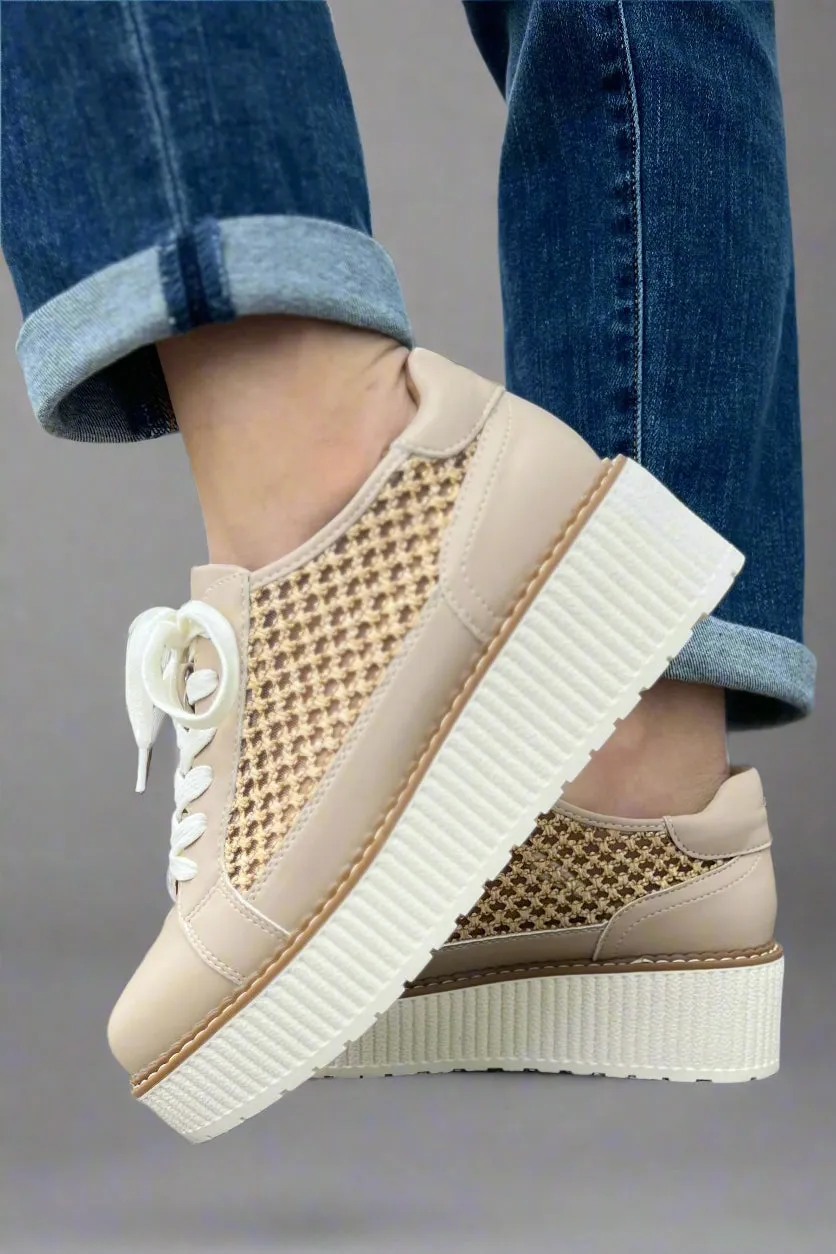 Mercer Mesh Sneaker - Natural