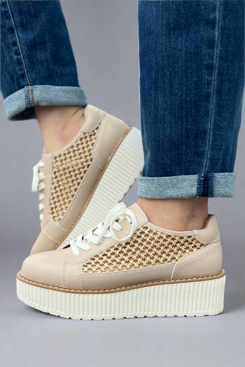 Mercer Mesh Sneaker - Natural