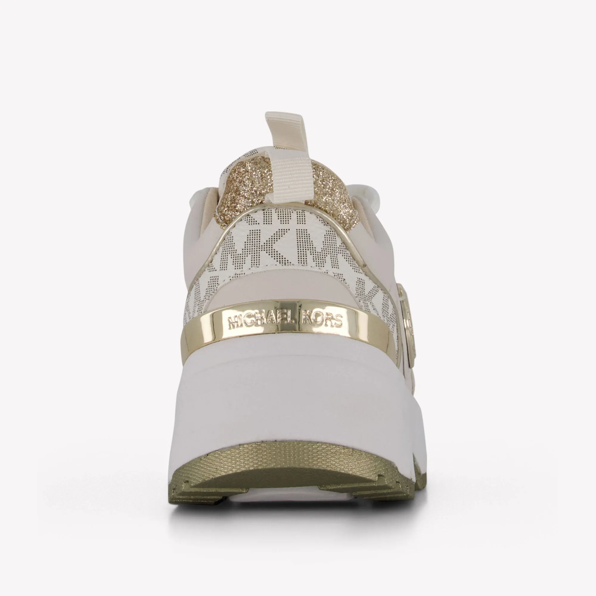 Michael Kors COSMO LOGO Girls Sneakers In Off White