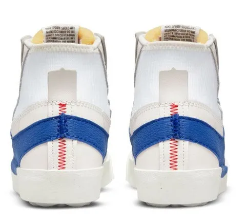 Nike Blazer Mid '77 Jumbo Swoosh Fiber Blanc/bleu DR9868-002