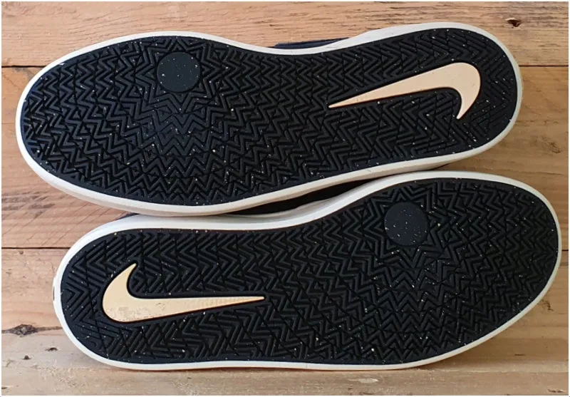 Nike SB Check Solar Soft Low Suede Trainers UK7/US8/EU41 843895-402 Navy Blue