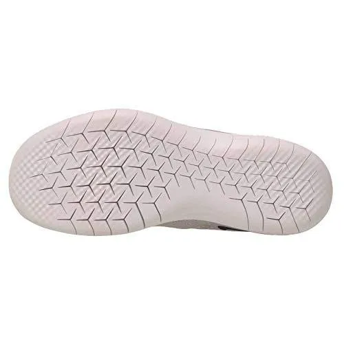 NIKE Womens Free RN Distance 2 White/Black/Pure Platinum Running Shoe 6.5 Women US