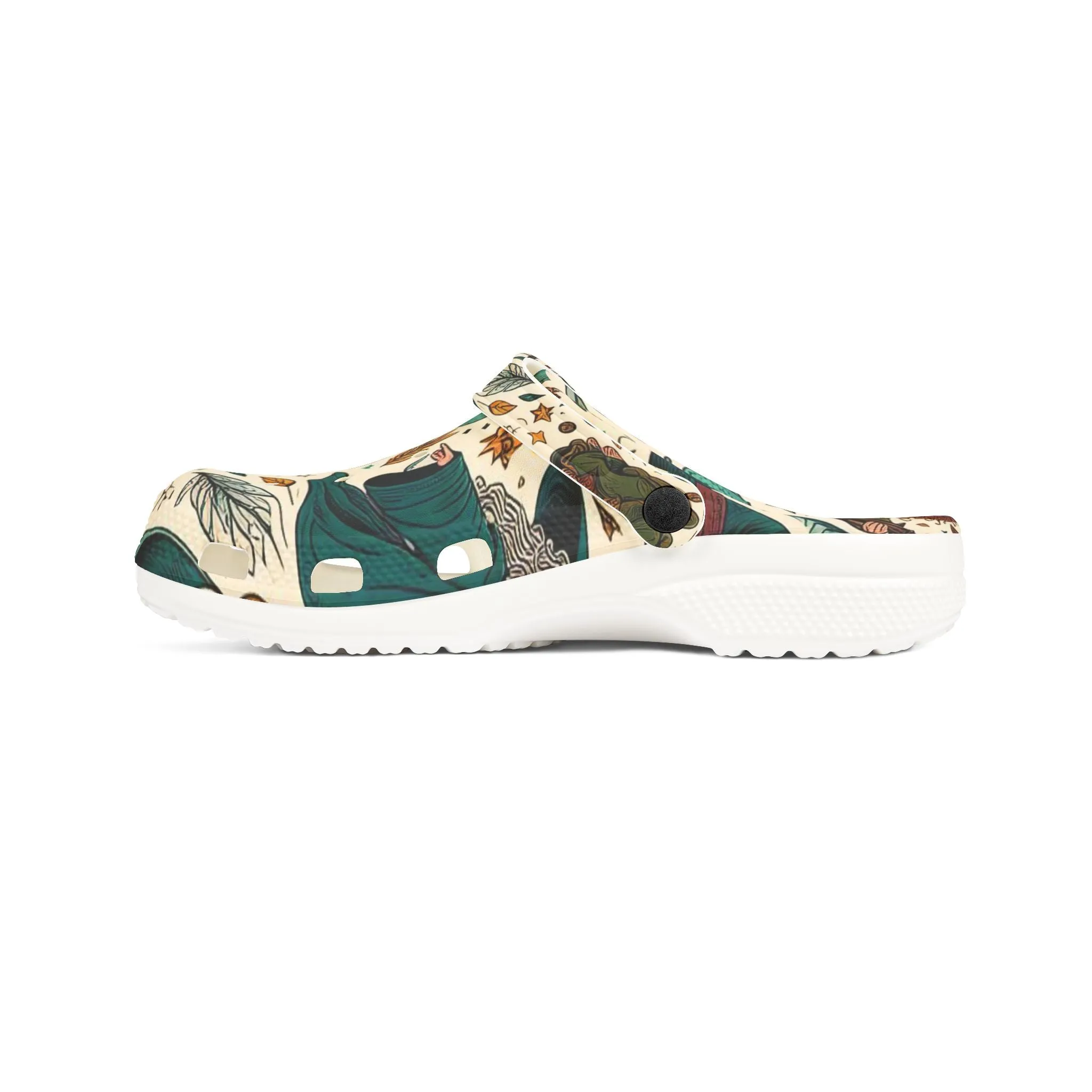 Quest of the Ring - EVA Foam Rubber Shoes (AOP)