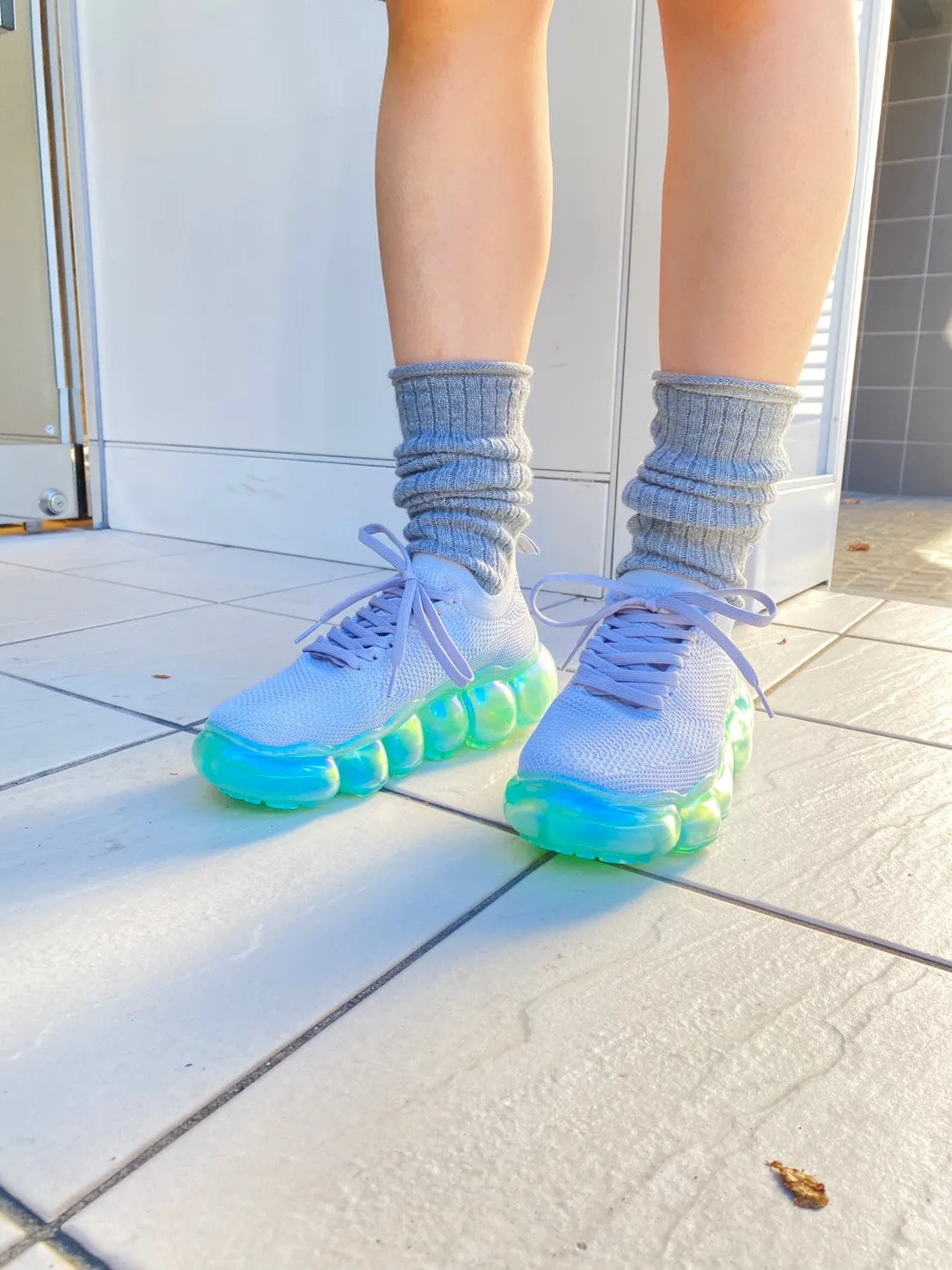 "Jewelry" Basic Shoes / Aurora Mint Gray
