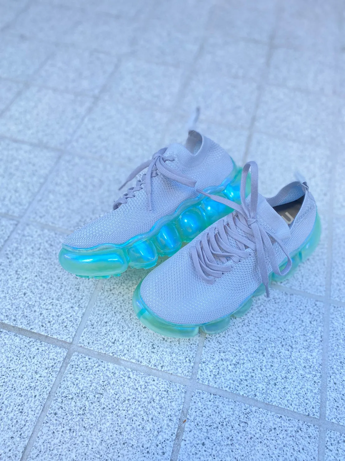 "Jewelry" Basic Shoes / Aurora Mint Gray