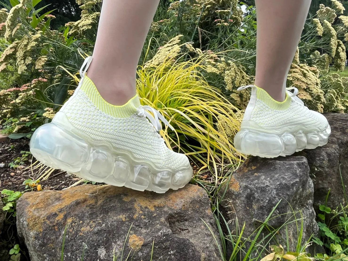 "Jewelry" Basic Shoes / Clear Yellow