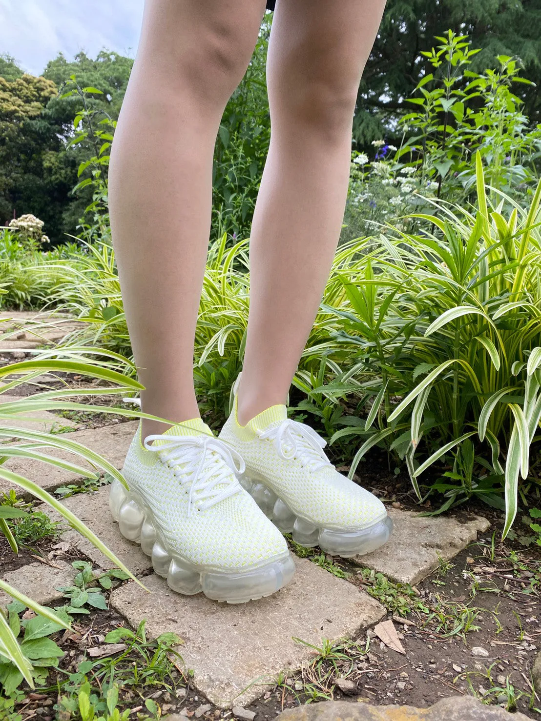 "Jewelry" Basic Shoes / Clear Yellow