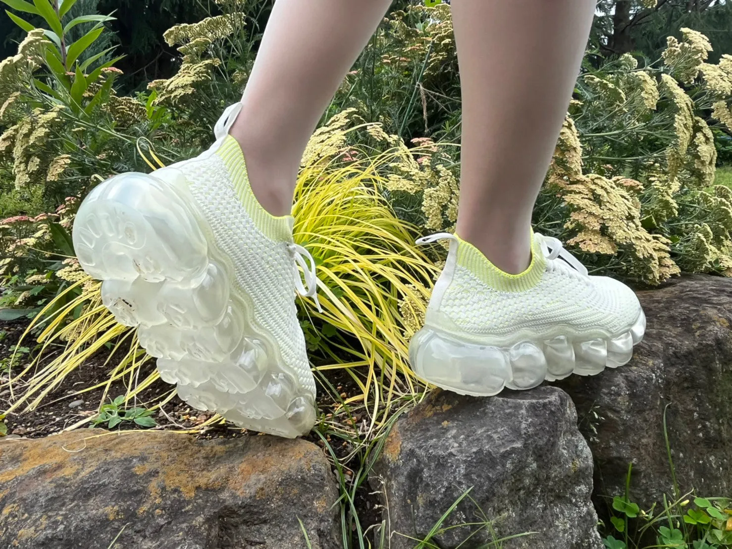 "Jewelry" Basic Shoes / Clear Yellow