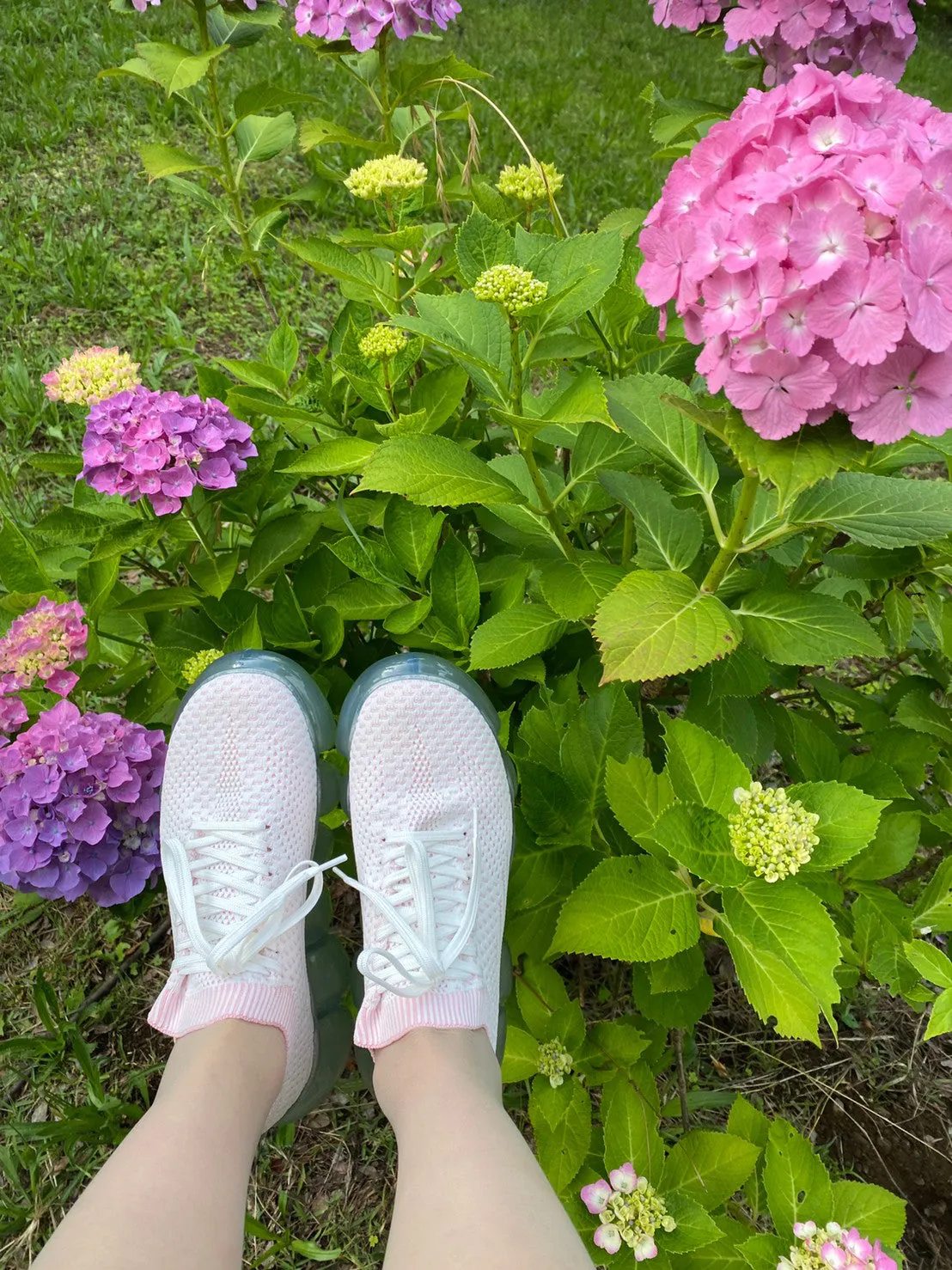 "Jewelry" Basic Shoes / Icegray Pink